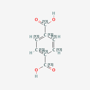 (1,2,3,4,5,6-13C6)cyclohexa-1,3,5-triene-1,4-dicarboxylic acid