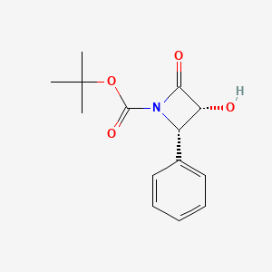 (3R,4S)-2-Oxo-3-oxhydryl-4-phenyl-1-boc-azetidine