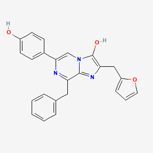 2-(2-Furanylmethyl)-6-(4-hydroxyphenyl)-8-(phenylmethyl)imidazo[1,2-a]pyrazin-3(7H)-one