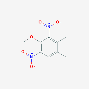 molecular formula C9H10N2O5 B13436820 2-Methoxy-4,5-dimethyl-1,3-dinitrobenzene 