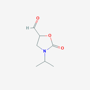 3-Isopropyl-2-oxooxazolidine-5-carbaldehyde