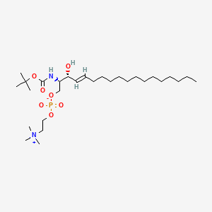 N-tert-Butyloxycarbonyl-D-erythro-Sphingosylphosphorylcholine