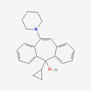 5-Cyclopropyl-10-(1-piperidinyl)-5H-dibenzo[a,d]cyclohepten-5-ol