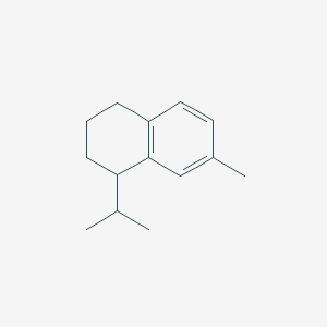 molecular formula C14H20 B13436894 1,2,3,4-Tetrahydro-7-methyl-1-(1-methylethyl)naphthalene 