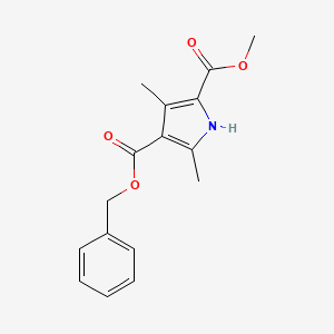 4-Benzyl 2-methyl 3,5-dimethyl-1H-pyrrole-2,4-dicarboxylate