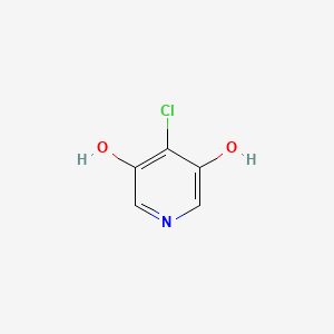 molecular formula C5H4ClNO2 B13436933 4-Chloropyridine-3,5-diol 