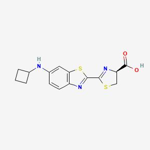 molecular formula C15H15N3O2S2 B13436966 CybLuc 