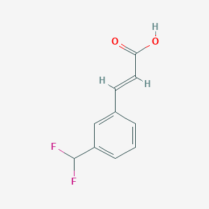 3-(Difluoromethyl)cinnamic Acid