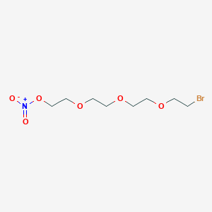 molecular formula C8H16BrNO6 B13437038 2-(2-(2-(2-Bromoethoxy)ethoxy)ethoxy)ethyl nitrate 