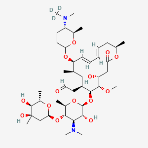 molecular formula C43H74N2O14 B13437079 Spiramycin I-d3 