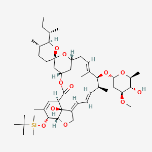 5-O-[(1,1-Dimethylethyl)dimethylsilyl] Ivermectin B1 Monosaccharide