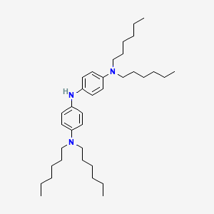 N1-(4-(Dihexylamino)phenyl)-N4,N4-dihexylbenzene-1,4-diamine