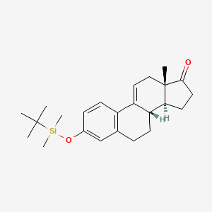 molecular formula C24H34O2Si B13437139 3-O-(tert-Butyldimethylsilyl) 13,14-Dehydro Estrone 