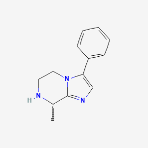 (S)-8-Methyl-3-phenyl-5,6,7,8-tetrahydroimidazo[1,2-A]pyrazine