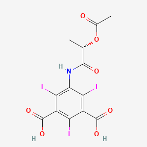 (S)-(-)-5-[(2-Acetoxypropanoyl)amino]-2,4,6-triiodoisophthalic Acid