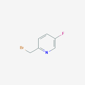 molecular formula C6H5BrFN B1343720 2-(溴甲基)-5-氟吡啶 CAS No. 954225-35-5