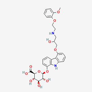 8-Hydroxy Carvedilol 8-O-beta-D-Glucuronide