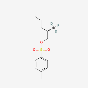 (S)-2-Methyl-1-(4-toluenesulfonyloxy)hexane-d3