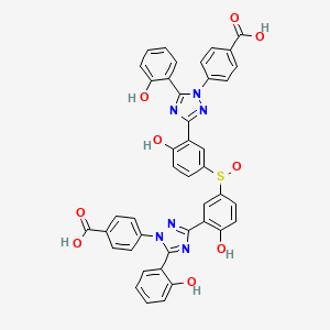 molecular formula C42H28N6O9S B13437257 Deferasirox Impurity F 