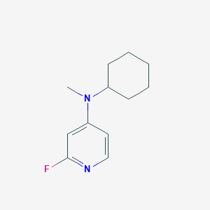 N-cyclohexyl-2-fluoro-N-methylpyridin-4-amine