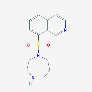 8-[(Hexahydro-1H-1,4-diazepin-1-yl)sulfonyl]isoquinoline