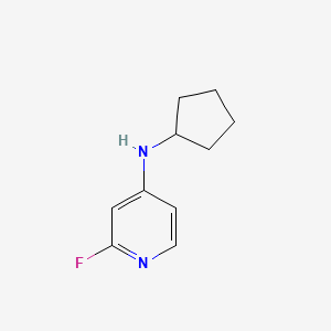 N-cyclopentyl-2-fluoropyridin-4-amine