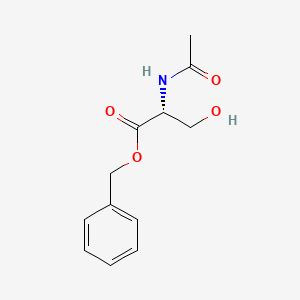 molecular formula C12H15NO4 B13437412 N-Acetyl-D-serine Phenylmethyl Ester 