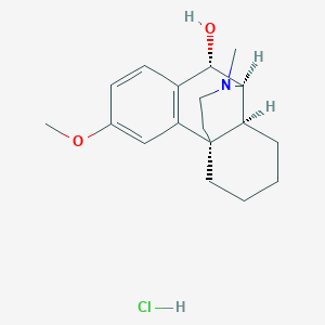 molecular formula C18H26ClNO2 B13437430 10alpha-Hydroxy Dextromethorphan Hydrochloride 