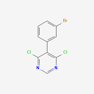 5-(3-Bromophenyl)-4,6-dichloropyrimidine