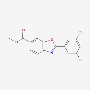 Methyl 2-(3,5-dichlorophenyl)benzo[d]oxazole-6-carboxylate