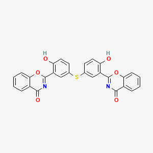 2,2'-(Thiobis(2-hydroxy-5,1-phenylene))bis(4H-benzo[e][1,3]oxazin-4-one)