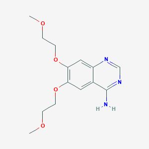 6,7-Bis(2-methoxyethoxy)-4-quinazolinamine