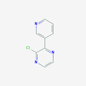 2-Chloro-3-(pyridin-3-yl)pyrazine