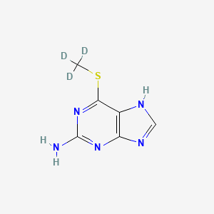 molecular formula C6H7N5S B13437573 6-Methylthioguanine-d3 