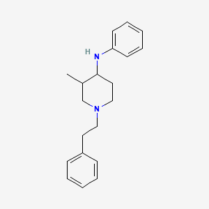 3-Methyl-N-phenyl-1-(2-phenylethyl)-4-piperidinamine