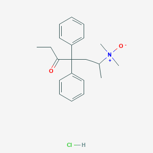 molecular formula C21H28ClNO2 B13437713 rac Methadone N-Oxide Hydrochloride 