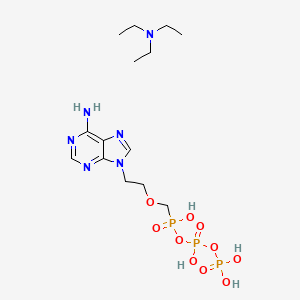 molecular formula C14H29N6O10P3 B13437721 Adefovir Diphosphate Triethylamine Salt 