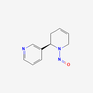 molecular formula C10H11N3O B13437763 (R)-N-Nitroso Anatabine 