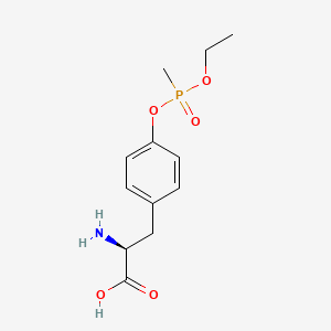 O-(Ethoxymethylphosphinyl)-L-tyrosin