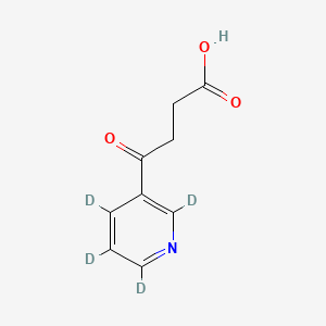 1-(3-Pyridyl)-1-butanone-4-carboxylic Acid-d4