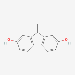 B1343778 9-methyl-9H-fluorene-2,7-diol CAS No. 408336-09-4