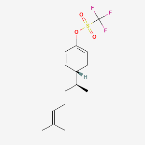 [(4R)-4-[(2S)-6-methylhept-5-en-2-yl]cyclohexa-1,5-dien-1-yl] trifluoromethanesulfonate