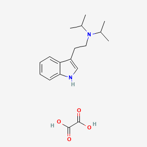 molecular formula C18H26N2O4 B13437827 N,N-Diisopropyltryptamine Oxalate 