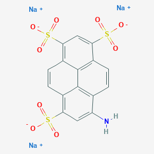 molecular formula C16H8NNa3O9S3 B134379 APTS CAS No. 196504-57-1