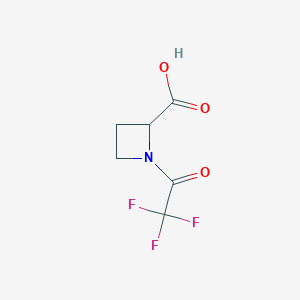 1-(Trifluoroacetyl)-2-Azetidinecarboxylic Acid