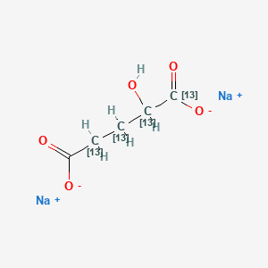 2-Hydroxyglutaric Acid Disodium Salt-13C4