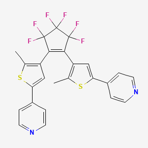 1,2-Bis(2-methyl-5-(4-pyridyl)-3-thienyl)perfluorocyclopentene