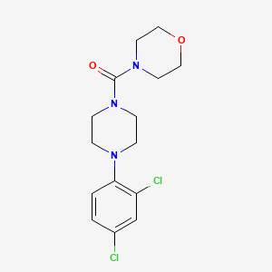 [4-(2,4-Dichlorophenyl)piperazin-1-yl]-morpholin-4-ylmethanone