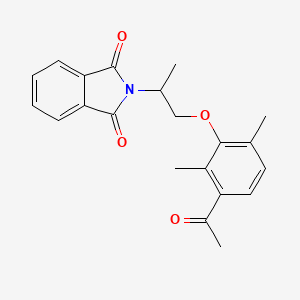 2-[2-(3-Acetyl-2,6-dimethylphenoxy)-1-methylethyl]-1H-isoindole-1,3(2H)-dione