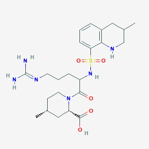 [1-Methyl-5-bis(2'-hydroxyethyl)aminobenzimidazolyl-2]butanoic Acid Methyl Ester-d5